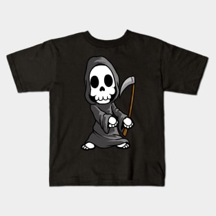 Flossing Jack-the-Ripper Funny Halloween Costume Kids T-Shirt